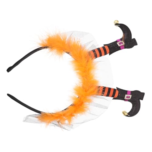 Milisten Halloween Haarreif für Frauen Dekoratives Cosplay Stirnband mit Hexenmotiv für Feste und Partys Leicht und Bequem Stilvolles Accessoire für Halloween Kostüme Milisten Halloween Haarreif für Frauen Dekoratives Cosplay Stirnband mit Hexenmotiv für Feste und Partys Leicht und Bequem Stilvolles Accessoire für Halloween Kostüme von Milisten