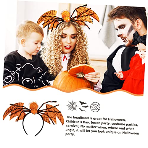 Milisten Halloween Haarreif mit Spinne und Fledermaus Design Kreativer Kopfschmuck für Damen und Herren Leichtes Langlebiges Party Accessoire für Halloween Kostüm und Cosplay Milisten Halloween Haarreif mit Spinne und Fledermaus Design Kreativer Kopfschmuck für Damen und Herren Leichtes Langlebiges Party Accessoire für Halloween Kostüm und Cosplay von Milisten