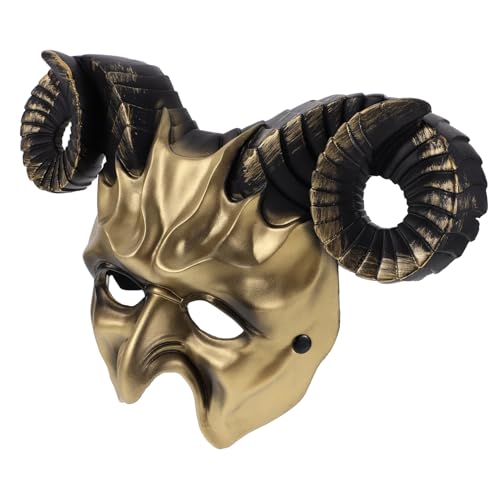 Milisten Halloween Horn Maske Gruselige Maske für Karneval Cosplay mit Elastischem Band für Halloween Partys Milisten Halloween Horn Maske Gruselige Maske für Karneval Cosplay mit Elastischem Band für Halloween Partys von Milisten