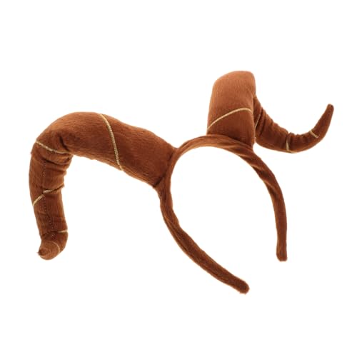 Milisten Halloween Kostüm Horn Bull Horn Haarband Faltbare Cosplay Haardekoration für Partys Maskenbälle Festlichkeiten und Aufführungen Vielseitiges Accessoire zur Aufwertung Ihres Looks von Milisten