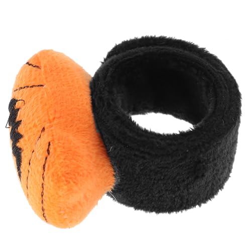 Milisten Halloween Kürbis Slap Armband Kreatives Slap Band Für Halloween Partys Langlebig Bequem Und Sicher von Milisten