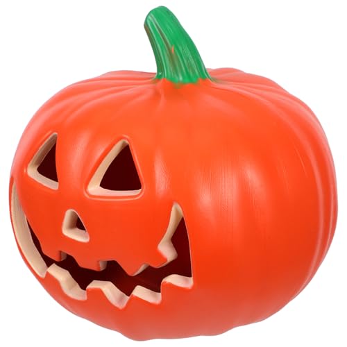 Milisten Halloween Kürbislicht Beleuchtete Kürbislaternen Für Draußen LED Halloween Statuen Für Die Saisonale Dekoration Im Vorgarten Spukhaus von Milisten