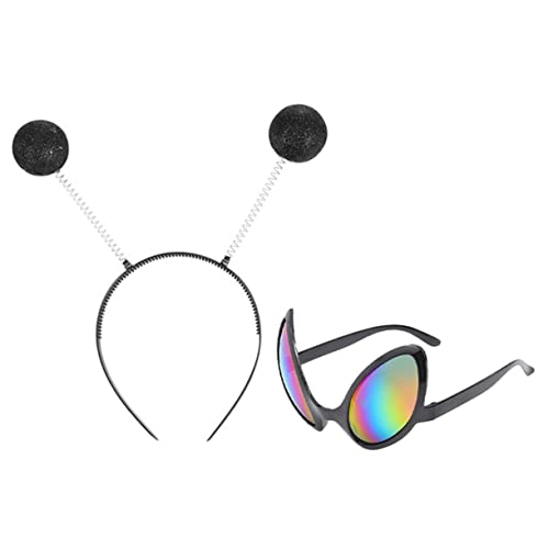 Milisten Halloween Party Haarreif mit Kreativen Brillen Buntes Stirnband Zubehör für Erwachsene und Stabile Party Dekoration für Fasching Karneval Milisten Halloween Party Haarreif mit Kreativen Brillen Buntes Stirnband Zubehör für Erwachsene und Stabile Party Dekoration für Fasching Karneval von Milisten
