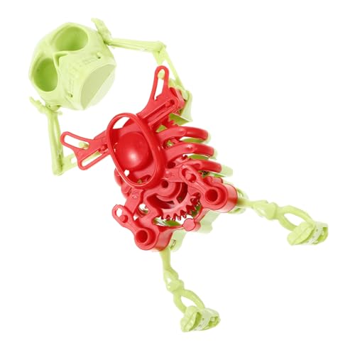 Milisten Halloween Skelett Tanzendes und Schwingendes Skelett für Tischdekoration Lustiges Halloween Deko Accessoire für Drinnen und Draußen von Milisten