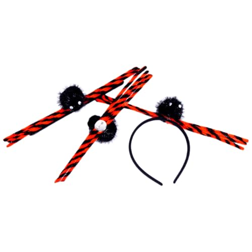 Milisten Halloween Slap Armband Set Teiliges Set mit Spinnen Haarspange und Brustnadel für Halloween Partys für Erwachsene und Praktisch und Farbenfroh Milisten Halloween Slap Armband Set Teiliges Set mit Spinnen Haarspange und Brustnadel für Halloween Partys für Erwachsene und Praktisch und Farbenfroh von Milisten