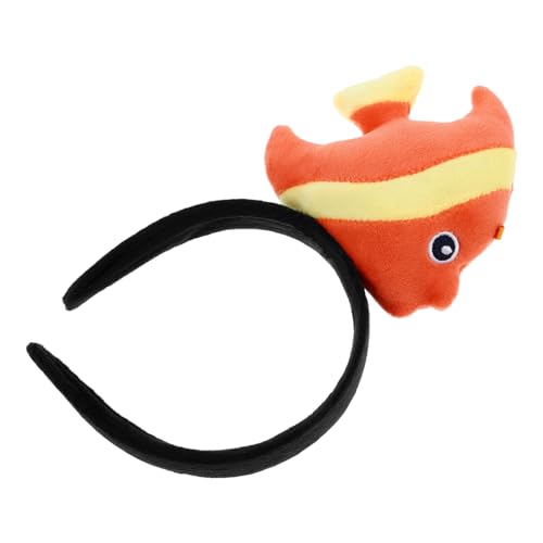 Milisten Halloween Stirnband Haarbänder Fisch Stirnband Kunststoff Orange von Milisten