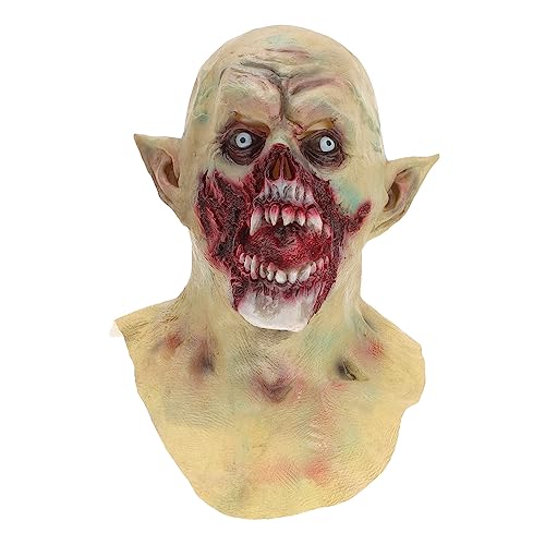 Milisten Halloween Vampir Maske Vollkopf Gruselige Horror Maske für Erwachsene für Kostümparty und Halloween Feiern Leicht und Bequem für Schaurige Unterhaltung Milisten Halloween Vampir Maske Vollkopf Gruselige Horror Maske für Erwachsene für Kostümparty und Halloween Feiern Leicht und Bequem für Schaurige Unterhaltung von Milisten
