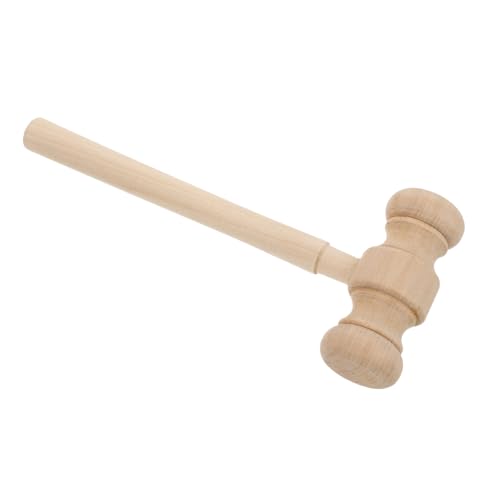 Milisten Hammer Klopfwerkzeug Richterhammer Hammer Mini Hammer Holz Khaki von Milisten