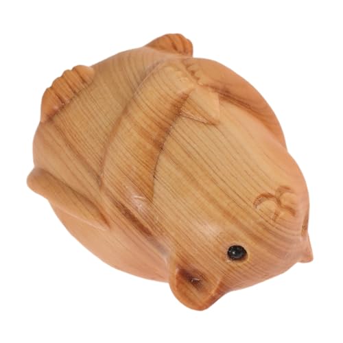Milisten Hamstermodell aus Holz Moderne Wohnkultur Ornamente gemacht drinnen Hamsterstatue aus Holz Holzfigur Hamster Holzgeschnitzte Hamsterstatue Desktop-Tierstatue hölzern Light Brown Milisten Hamstermodell aus Holz Moderne Wohnkultur Ornamente gemacht drinnen Hamsterstatue aus Holz Holzfigur Hamster Holzgeschnitzte Hamsterstatue Desktop-Tierstatue hölzern Light Brown von Milisten