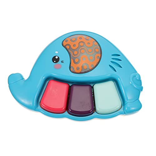 Milisten Hand Drum mit Licht und Sound Musikalisches Cartoon Design Batteriefrei Frühes Lernspielzeug für Kleinkinder für Musikförderung Zufällige Farbe von Milisten