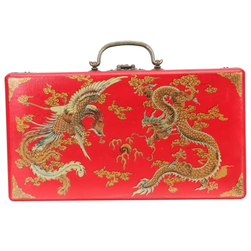 Milisten Handgefertigte Holz Mahjong Box Retro Stil Tragbarer Mahjong Aufbewahrungskasten Vielseitig für Zuhause Geschäft und Freizeit Geeignet zur Aufbewahrung von und Kleinteilen Milisten Handgefertigte Holz Mahjong Box Retro Stil Tragbarer Mahjong Aufbewahrungskasten Vielseitig für Zuhause Geschäft und Freizeit Geeignet zur Aufbewahrung von und Kleinteilen von Milisten