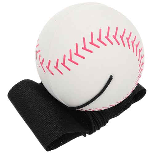 Milisten Handgelenkelastischer Baseball Handgelenk-rückprallball Baseball-Return-Ball Hüpfbälle Armbandbälle Basketball-rückkehr Rückballspielzeug Armband Ballrücklauf Gummi Milisten Handgelenkelastischer Baseball Handgelenk-rückprallball Baseball-Return-Ball Hüpfbälle Armbandbälle Basketball-rückkehr Rückballspielzeug Armband Ballrücklauf Gummi von Milisten