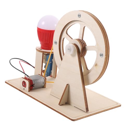 Milisten Handkurbelgenerator für DIY Projekte Tragbarer Generator aus Holz für Kreative Experimente Fördert Lernfähigkeiten und Technische Begeisterung bei Kindern Zufällige Lampenfarbe Milisten Handkurbelgenerator für DIY Projekte Tragbarer Generator aus Holz für Kreative Experimente Fördert Lernfähigkeiten und Technische Begeisterung bei Kindern Zufällige Lampenfarbe von Milisten
