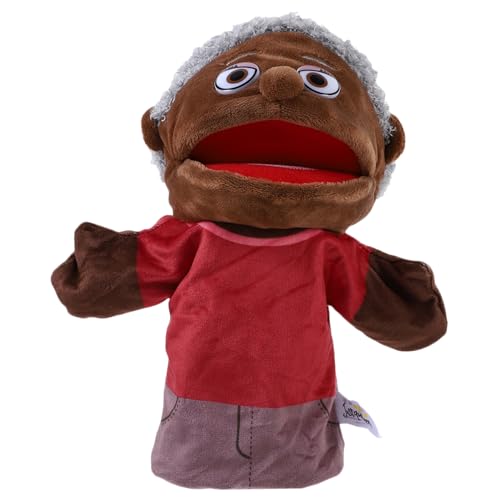 Milisten Handpuppe Cartoon Familie Plüsch Handspielzeug für Geschichtenerzählen Interaktive Puppen für Kreatives Fantasie und Kognitiver Entwicklung von Milisten