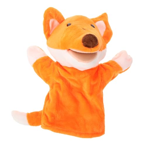 Milisten Handpuppe Fuchs Plüschspielzeug Leicht Motorik Interaktives Puppentheater für Jungen Mädchen Milisten Handpuppe Fuchs Plüschspielzeug Leicht Motorik Interaktives Puppentheater für Jungen Mädchen von Milisten