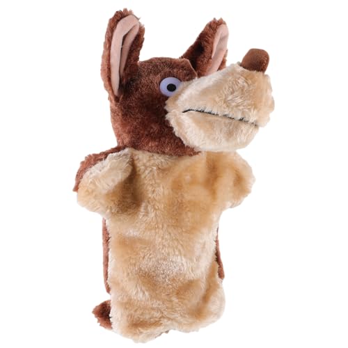 Milisten Handpuppe Interaktives Tiere Cartoon-Puppen tierische Handpuppe tierisches Handpuppenspielzeug Tierpuppe Kuscheltier Wolf Baumwolle Milisten Handpuppe Interaktives Tiere Cartoon-Puppen tierische Handpuppe tierisches Handpuppenspielzeug Tierpuppe Kuscheltier Wolf Baumwolle von Milisten