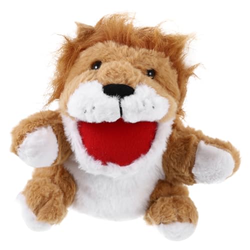 Milisten Handpuppe Löwentier Plüsch Tier Handpuppen mit Beweglichem Mund Weiche PP Baumwolle für Rollenspiele Geschichtenerzählen Kindergarten und Spielzimmer Milisten Handpuppe Löwentier Plüsch Tier Handpuppen mit Beweglichem Mund Weiche PP Baumwolle für Rollenspiele Geschichtenerzählen Kindergarten und Spielzimmer von Milisten