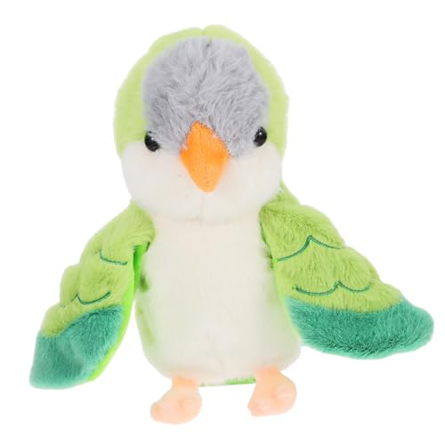 Milisten Handpuppenspielzeug Papageienspielzeug Für Fingerpuppen Haustiervogelspielzeug Kleines Vogelspielzeug Vogel Stofftier Handpuppen Papageien Handpuppe Handpuppenspielzeug von Milisten
