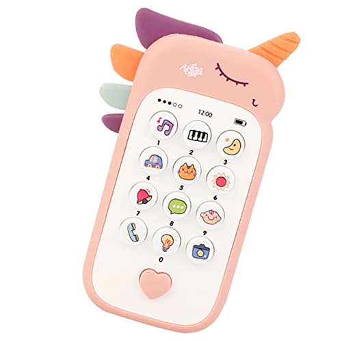 Milisten Spielzeug Telefon Mit Musik Und Klängen Cartoon Handy Für Früherziehung Sicher Und Langlebig Fördert Auge-Hand-koordination Und Gehör Milisten Spielzeug Telefon Mit Musik Und Klängen Cartoon Handy Für Früherziehung Sicher Und Langlebig Fördert Auge-Hand-koordination Und Gehör von Milisten