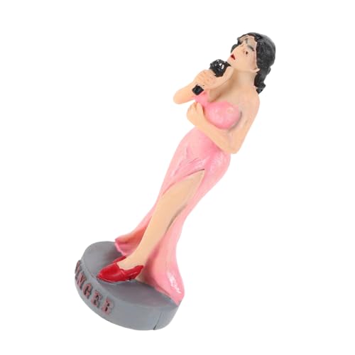 Milisten Harz Miniatur Frauen Skulptur Abstrakte Dekorative Sänger Figur Sandschale Figuren Mini Lebenseik Milisten Harz Miniatur Frauen Skulptur Abstrakte Dekorative Sänger Figur Sandschale Figuren Mini Lebenseik von Milisten