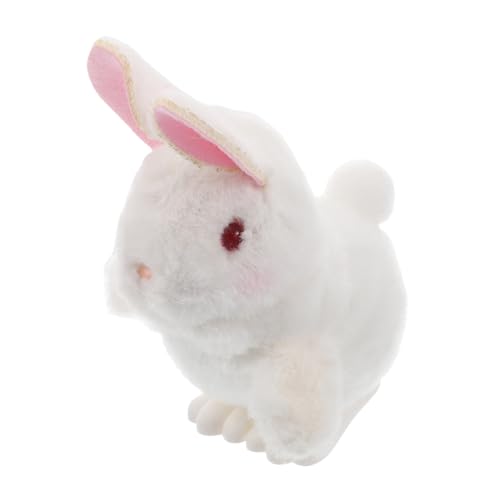 Milisten Hase Wickelspielzeug aufgeben hüpfender Hase Geschenkideen für interaktives Aufzieh Hase Spielzeugkaninchen für Hasenspielzeug gefüllt Plüsch Weiß Milisten Hase Wickelspielzeug aufgeben hüpfender Hase Geschenkideen für interaktives Aufzieh Hase Spielzeugkaninchen für Hasenspielzeug gefüllt Plüsch Weiß von Milisten