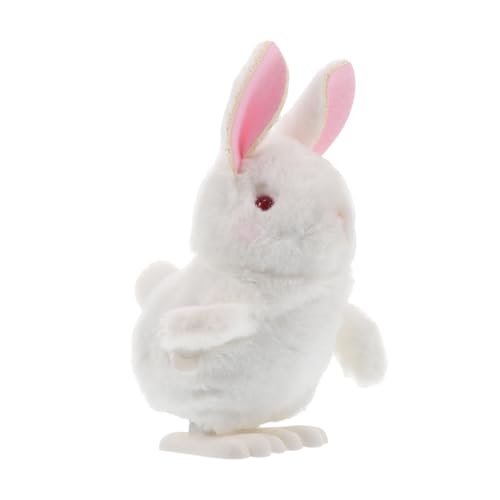 Milisten Hase Wickelspielzeug aufziehbares Tierspielzeug Kaninchenspielzeug Aufzieh hüpfender Hase geht Plüschhasenspielzeug ausgestopfter Hasen Aufziehspielzeug Hase Plastik Weiß Milisten Hase Wickelspielzeug aufziehbares Tierspielzeug Kaninchenspielzeug Aufzieh hüpfender Hase geht Plüschhasenspielzeug ausgestopfter Hasen Aufziehspielzeug Hase Plastik Weiß von Milisten