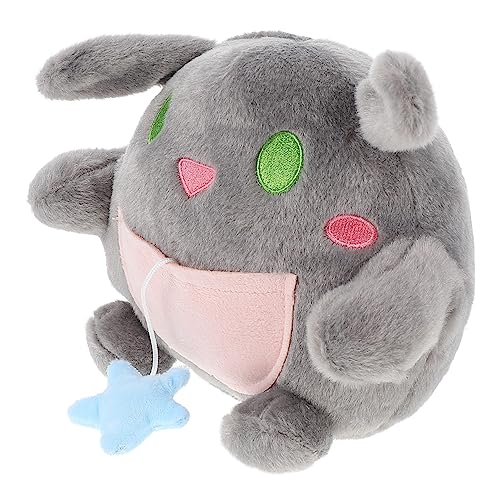 Milisten Hasenpuppe für kinderspielzeug spielsachen für Adorable Decoration Cute Animal kuscheltiere Cartoon-Tierspielzeug Stofftierpuppe gefüllte Puppe Plüsch Grey von Milisten