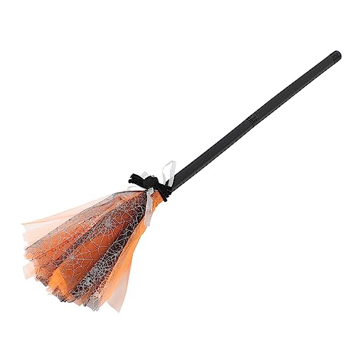 Milisten Hexenbesen Cosplay Zubehör Abnehmbarer Besenstock Für Halloween Maskeraden Karneval Und Kostümpartys Teiliger Orangefarbener Besen Für Erwachsene Milisten Hexenbesen Cosplay Zubehör Abnehmbarer Besenstock Für Halloween Maskeraden Karneval Und Kostümpartys Teiliger Orangefarbener Besen Für Erwachsene von Milisten