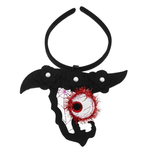 Milisten Hexenhut Haarreif mit Augenball Halloween Kopfschmuck für Damen Stilvolles Accessoire für Partys und Feiern Komfortabel und Sicher für Halloween Events Milisten Hexenhut Haarreif mit Augenball Halloween Kopfschmuck für Damen Stilvolles Accessoire für Partys und Feiern Komfortabel und Sicher für Halloween Events von Milisten