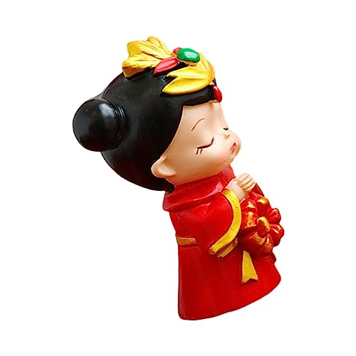 Milisten Hochwertiger Resin Cake Topper Hochzeitspuppe Tortendeko für Hochzeitstag und Jugendweihe Dekorativer Kuchenaufsatz für Romantische Festlichkeiten und Besondere Anlässe von Milisten
