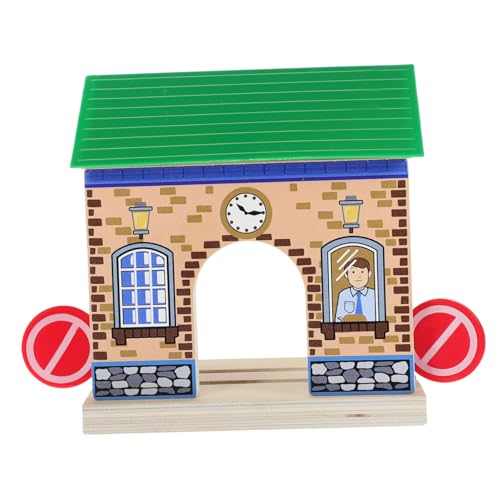 Milisten Holz Bahnhofsspielzeug Modell Lustiges Bahnhofsmodell Aus Holz Zubehör Für Eisenbahnbau Für Kreative Spielwelten Kompatibel Mit Gängigen Holzeisenbahnen Milisten Holz Bahnhofsspielzeug Modell Lustiges Bahnhofsmodell Aus Holz Zubehör Für Eisenbahnbau Für Kreative Spielwelten Kompatibel Mit Gängigen Holzeisenbahnen von Milisten