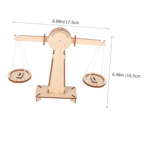 Milisten Holz Balance DIY Bausatz Lernspielzeug Wissenschaft Stabiles Holzmodell für Vorschule und Homeschool Milisten Holz Balance DIY Bausatz Lernspielzeug Wissenschaft Stabiles Holzmodell für Vorschule und Homeschool von Milisten