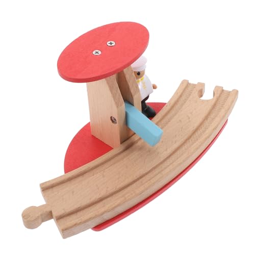 Milisten Holz Eisenbahn Zubehör für DIY Modellspielzeug mit Bahnhofsplattform Geeignet für Kreatives Spiel und Entwicklung der Fantasie Zufälliger Figuren Milisten Holz Eisenbahn Zubehör für DIY Modellspielzeug mit Bahnhofsplattform Geeignet für Kreatives Spiel und Entwicklung der Fantasie Zufälliger Figuren von Milisten
