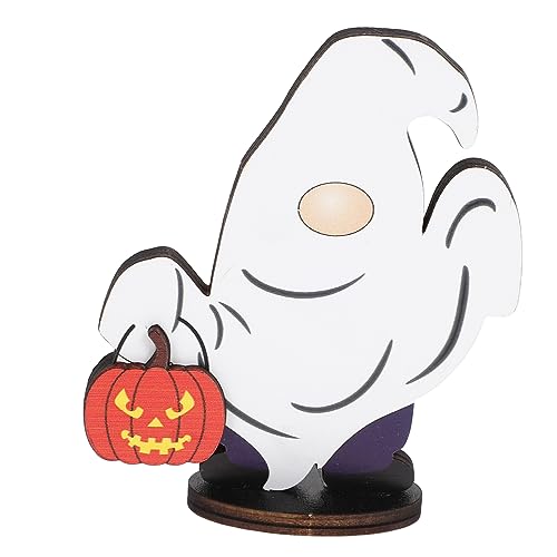 Milisten Holz Halloween Tischdeko Charmantes Mittelstück für Festliche Anlässe Wiederverwendbar für Zuhause Küche und Partys Bringt Fröhliche von Milisten