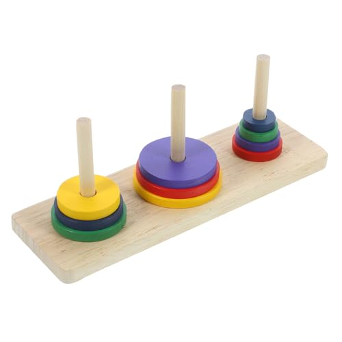 Milisten Holz Hanoi Puzzle für Erwachsene Intelligentes Gehirnspielzeug Kreativität und Vorstellungskraft für DIY Partys und Entspannende Spielzeiten Ab Milisten Holz Hanoi Puzzle für Erwachsene Intelligentes Gehirnspielzeug Kreativität und Vorstellungskraft für DIY Partys und Entspannende Spielzeiten Ab von Milisten