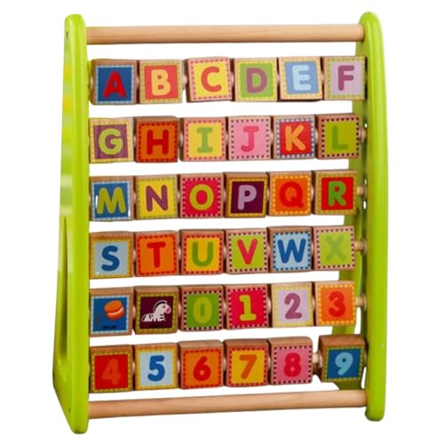 Milisten Holz Lernspielzeug für Multifunktionales Alphabet und Montessori Kognitiven Fähigkeiten für Jungen und Jahren Sicheres Milisten Holz Lernspielzeug für Multifunktionales Alphabet und Montessori Kognitiven Fähigkeiten für Jungen und Jahren Sicheres von Milisten