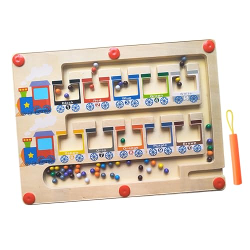 Milisten Holz Magnetisches Und Zahlenlabyrinth Für Kleinkinder Lernspielzeug Feinmotorik Für Jungen Jahren Kreativ Milisten Holz Magnetisches Und Zahlenlabyrinth Für Kleinkinder Lernspielzeug Feinmotorik Für Jungen Jahren Kreativ von Milisten