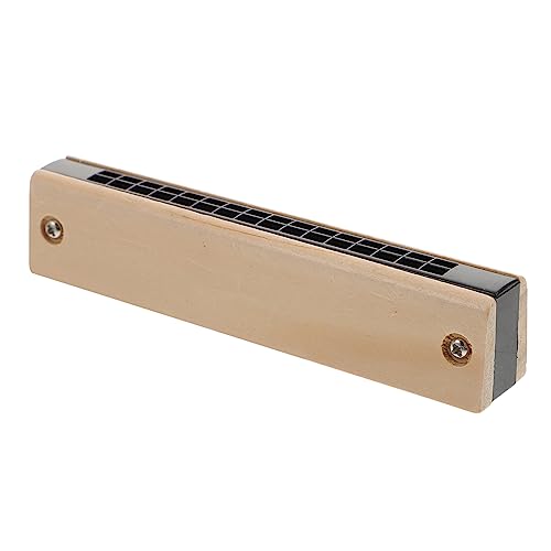 Milisten Holz Mundharmonika für Sicheres Tragbares Musikinstrument mit Reichem für Geburtstagsgeschenke Lernspielzeug für Junge Musiker Milisten Holz Mundharmonika für Sicheres Tragbares Musikinstrument mit Reichem für Geburtstagsgeschenke Lernspielzeug für Junge Musiker von Milisten