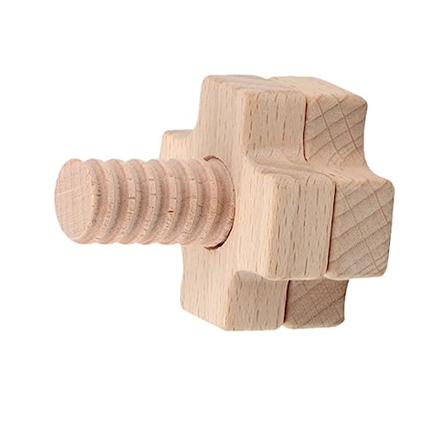 Milisten Holz Schraubenspielzeug für Pädagogisches zur Geometrischen Formenanpassung Robustes und Sicheres Design für Kleinkinder Kreativität und Motorik Milisten Holz Schraubenspielzeug für Pädagogisches zur Geometrischen Formenanpassung Robustes und Sicheres Design für Kleinkinder Kreativität und Motorik von Milisten