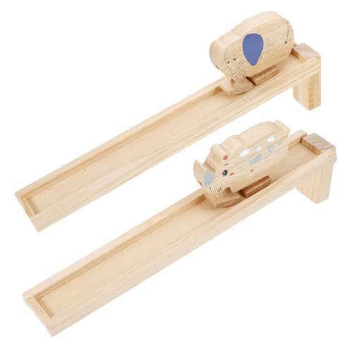 Milisten Holz Tier Natürlicher Holz Leichtes Batteriefreies Lernspielzeug Realistisches Tiermodell Pädagogisches für Jungen und Mädchen Zufälliger Stil von Milisten