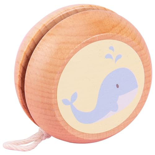 MILISTEN Holz Yo Yo Ball Für Lustiges Hand Auge Koordination Tragbar Und Sicher Für Kleine Hände Für Outdoor Aktivitäten Und Spielspaß Mit Freunden von Milisten
