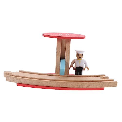 Milisten Holz Zugstraßenblock für DIY für Kreative Bahnszenen Langlebig und Robust mit Süßen Figuren zum Trainieren der Fantasie Kleine Eisenbahnfans Milisten Holz Zugstraßenblock für DIY für Kreative Bahnszenen Langlebig und Robust mit Süßen Figuren zum Trainieren der Fantasie Kleine Eisenbahnfans von Milisten