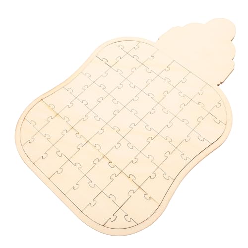 Milisten Holzflaschenrätsel Kinderpuzzle Leeres Holzpuzzle Kleinkind-Form-Puzzle Holzpuzzle Selber Machen DIY -holzrätsel Puzzle- Aus Holz Vorschulrätsel Puzzles Aus Holz Hölzern von Milisten