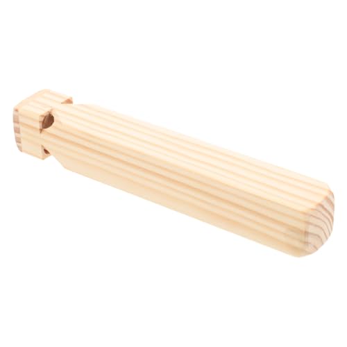 Milisten Holzpfeife Kleine Trillerpfeife aus Glattem Holz Sicher für Kleine Hände und Mund Fördert Hörentwicklung und Musikinteresse als für Jungen und Mädchen von Milisten