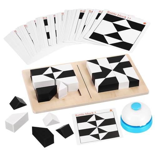 Milisten Holzpuzzle Denksportaufgaben aus Robustem Holz Teile Herausforderungskarten Kreatives Denkspiel für Gruppenaktivitäten für Partys und Versammlungen Milisten Holzpuzzle Denksportaufgaben aus Robustem Holz Teile Herausforderungskarten Kreatives Denkspiel für Gruppenaktivitäten für Partys und Versammlungen von Milisten