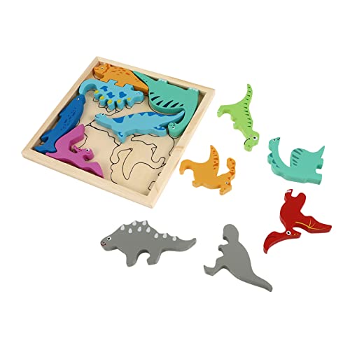 Milisten Holzpuzzle Dinosaurier für Kleinkinder Pädagogisches Steckspiel Feinmotorik Hand Auge Koordination und Kognitiven Entwicklung Montessori Lernspielzeug Milisten Holzpuzzle Dinosaurier für Kleinkinder Pädagogisches Steckspiel Feinmotorik Hand Auge Koordination und Kognitiven Entwicklung Montessori Lernspielzeug von Milisten
