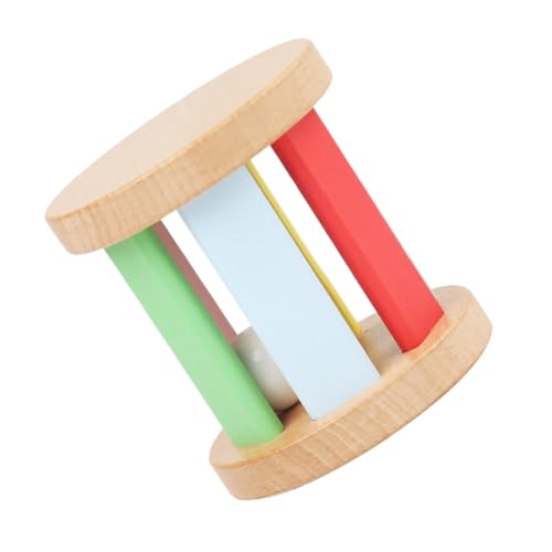 Milisten Holzrollenrobe Bauch Kleinkinder Babys sensorisch Holzrassel Neugeborenenrassel aus Holz Rasselrolleninstrument Holz handrassel -Handrassel Milisten Holzrollenrobe Bauch Kleinkinder Babys sensorisch Holzrassel Neugeborenenrassel aus Holz Rasselrolleninstrument Holz handrassel -Handrassel von Milisten