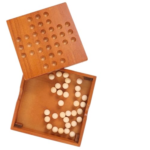 Milisten Holzschachspiel für Familien und Freunde Klassisches Intelligenzspielzeug Lernspiel für Große Fördert Logisches und Geduld Milisten Holzschachspiel für Familien und Freunde Klassisches Intelligenzspielzeug Lernspiel für Große Fördert Logisches und Geduld von Milisten