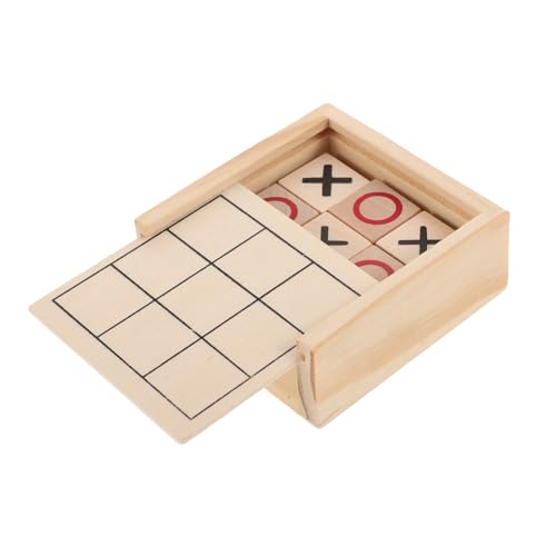 Milisten Holzspiel für Familien Tragbares Toe Brettspiel Fördert Kognitive Fähigkeiten und Strategisches Langlebig für Reisen und Gesellige Zusammenkünfte Milisten Holzspiel für Familien Tragbares Toe Brettspiel Fördert Kognitive Fähigkeiten und Strategisches Langlebig für Reisen und Gesellige Zusammenkünfte von Milisten