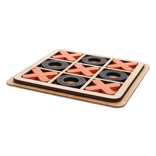 Milisten Holzspielzeug Brettspiel für Interaktives Spieler Puzzle Fördert Strategisches und Familieninteraktion für Kindergarten und Grundschule und Langlebig von Milisten